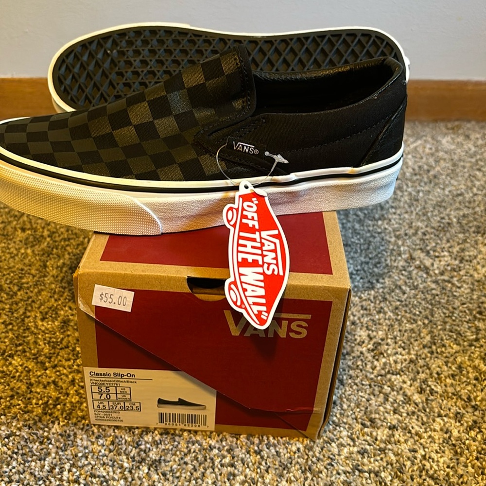 Vans slip on